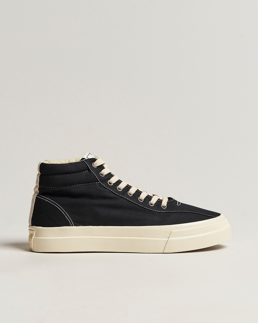 Homme | Stepney Workers Club Varden High Top Canvas Sneaker Black | Stepney Workers Club | Varden High Top Canvas Sneaker Black