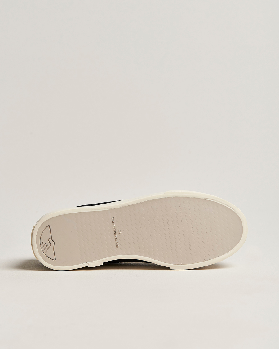 Homme | Baskets | Stepney Workers Club | Dellow Suede Sneaker Black/Ecru