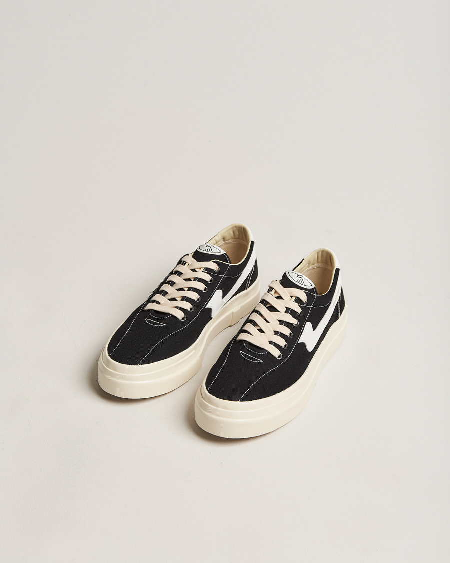 Homme | Sections | Stepney Workers Club | Dellow S-Strike Canvas Sneaker Black/White
