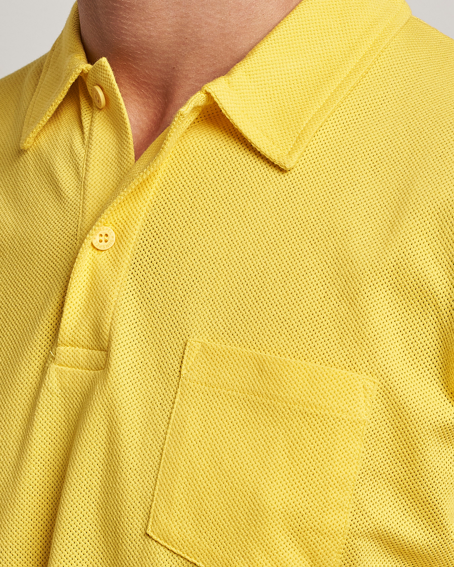 Homme | Polos | Sunspel | Riviera Polo Shirt Empire Yellow