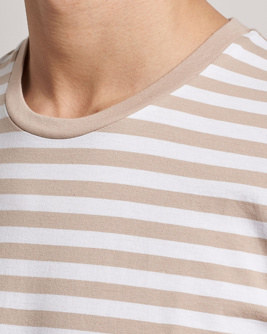 Homme | T-shirts | Samsøe Samsøe | Samsøe & Samsøe Patrick Crew Neck Tee White Pure Cashmere