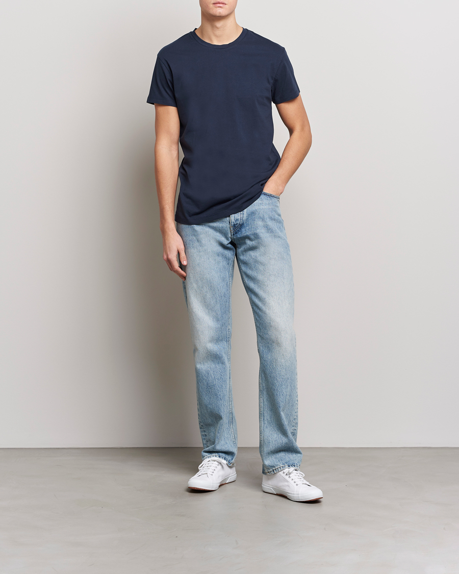 Homme | T-shirts | Samsøe Samsøe | Kronos Crew Neck Tee Total Eclipse