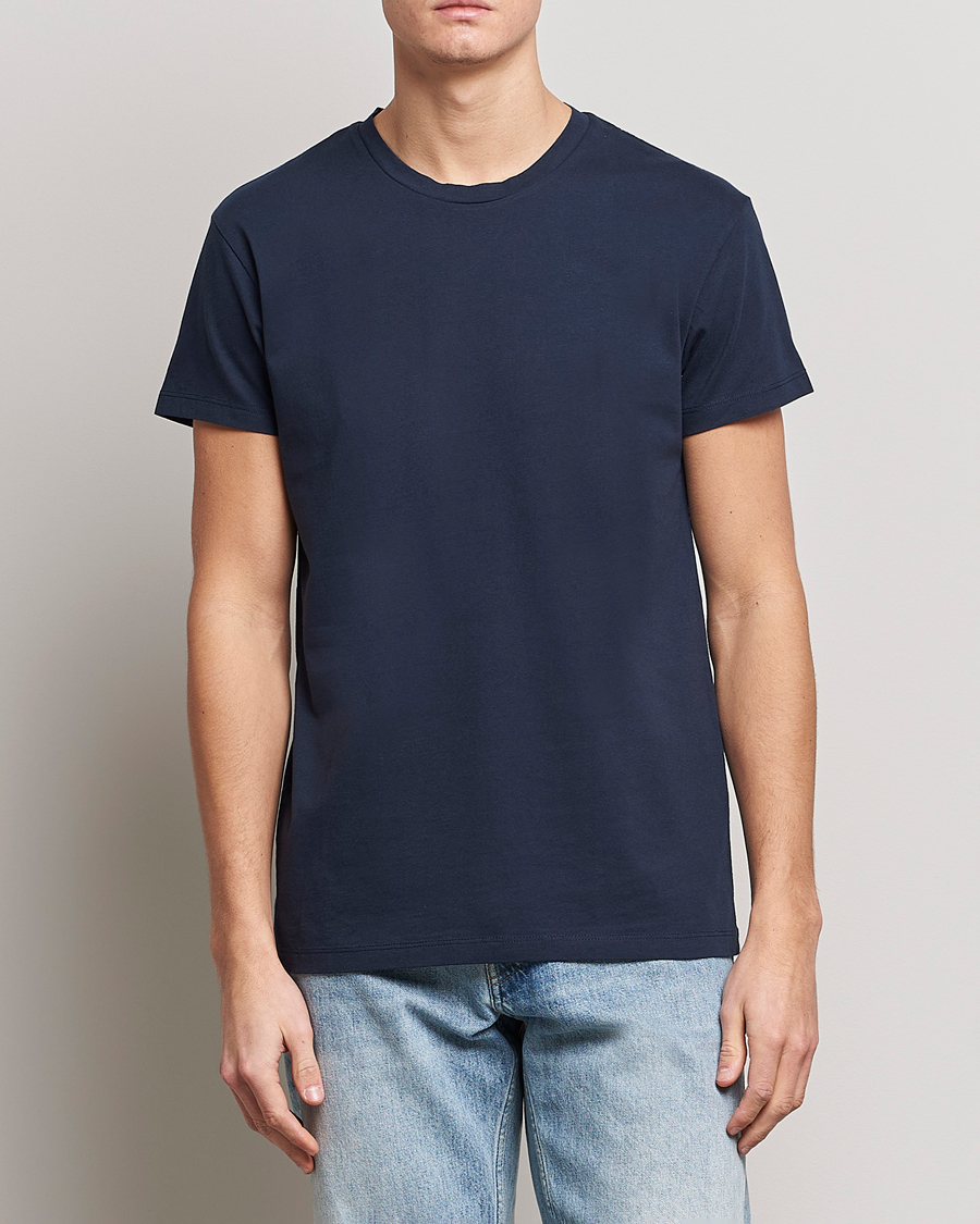 Homme | T-shirts | Samsøe Samsøe | Kronos Crew Neck Tee Total Eclipse