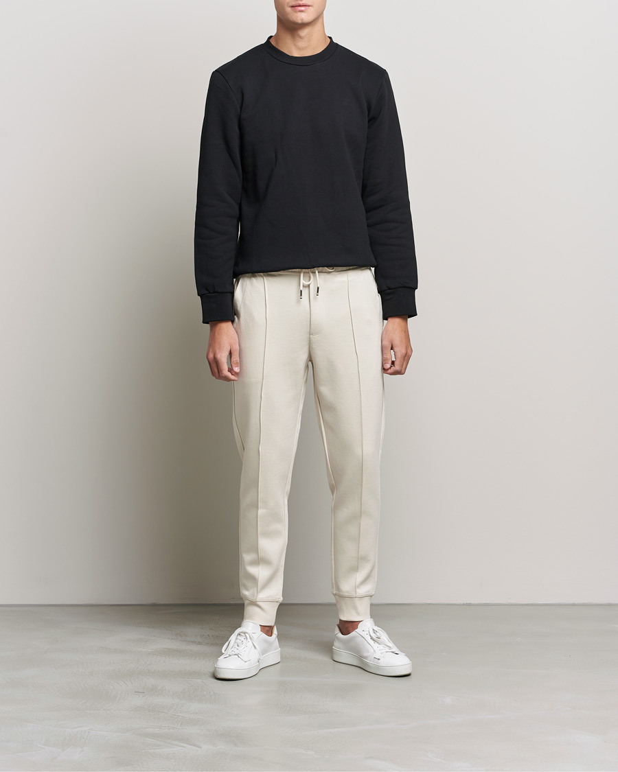 Homme | Pantalons | BOSS BLACK | BOSS Tailored Schiller Jersey Trousers Open White