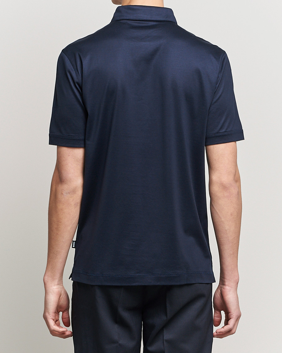Homme | Polos | BOSS BLACK | Press Polo Dark Blue