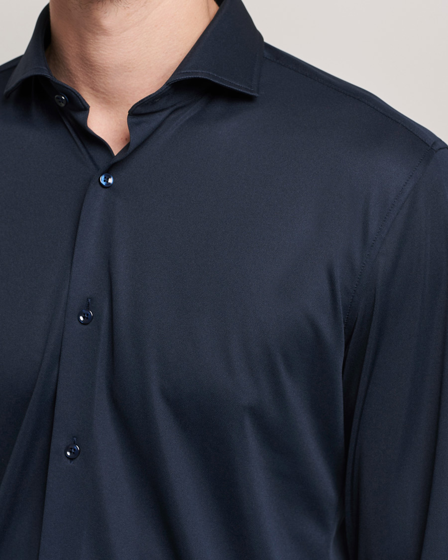 Homme | Chemises | BOSS BLACK | Hank Performance Stretch Shirt Navy
