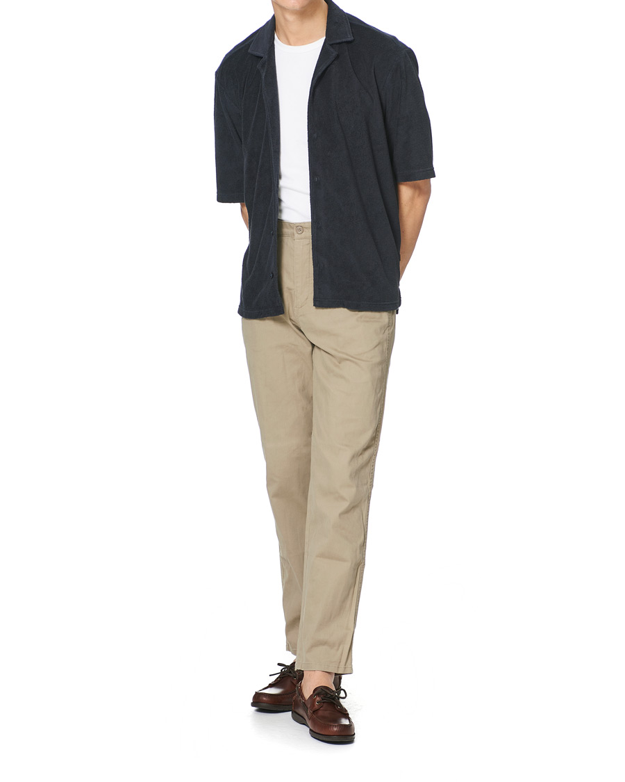 Homme | Chemises | BOSS BLACK | BOSS Lars Terry Short Sleeve Shirt Dark Blue