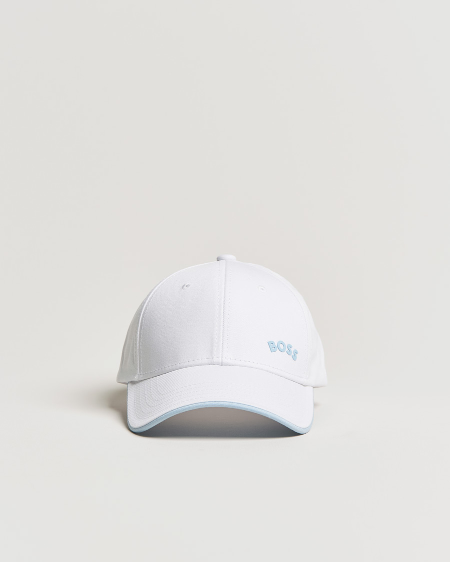 Homme | BOSS Athleisure Curved Logo Cap Natural | BOSS GREEN | BOSS Athleisure Curved Logo Cap Natural