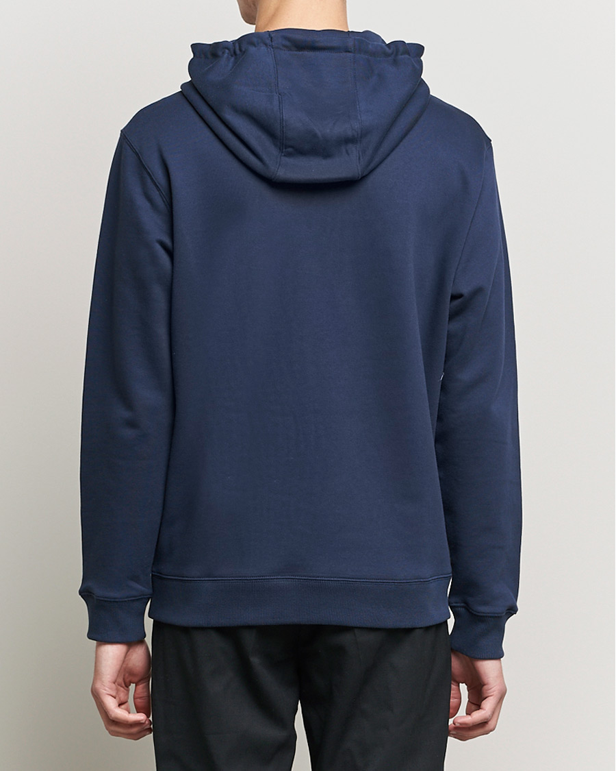 Homme | Pulls Et Tricots | HUGO | Dreeman Monogram Logo Hoodie Dark Blue