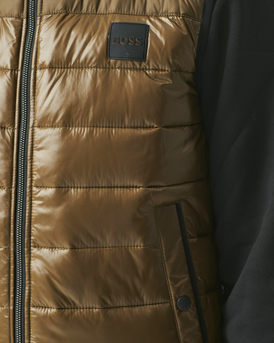 Homme | Manteaux Et Vestes | BOSS ORANGE | Odeno Down Vest Dark Green