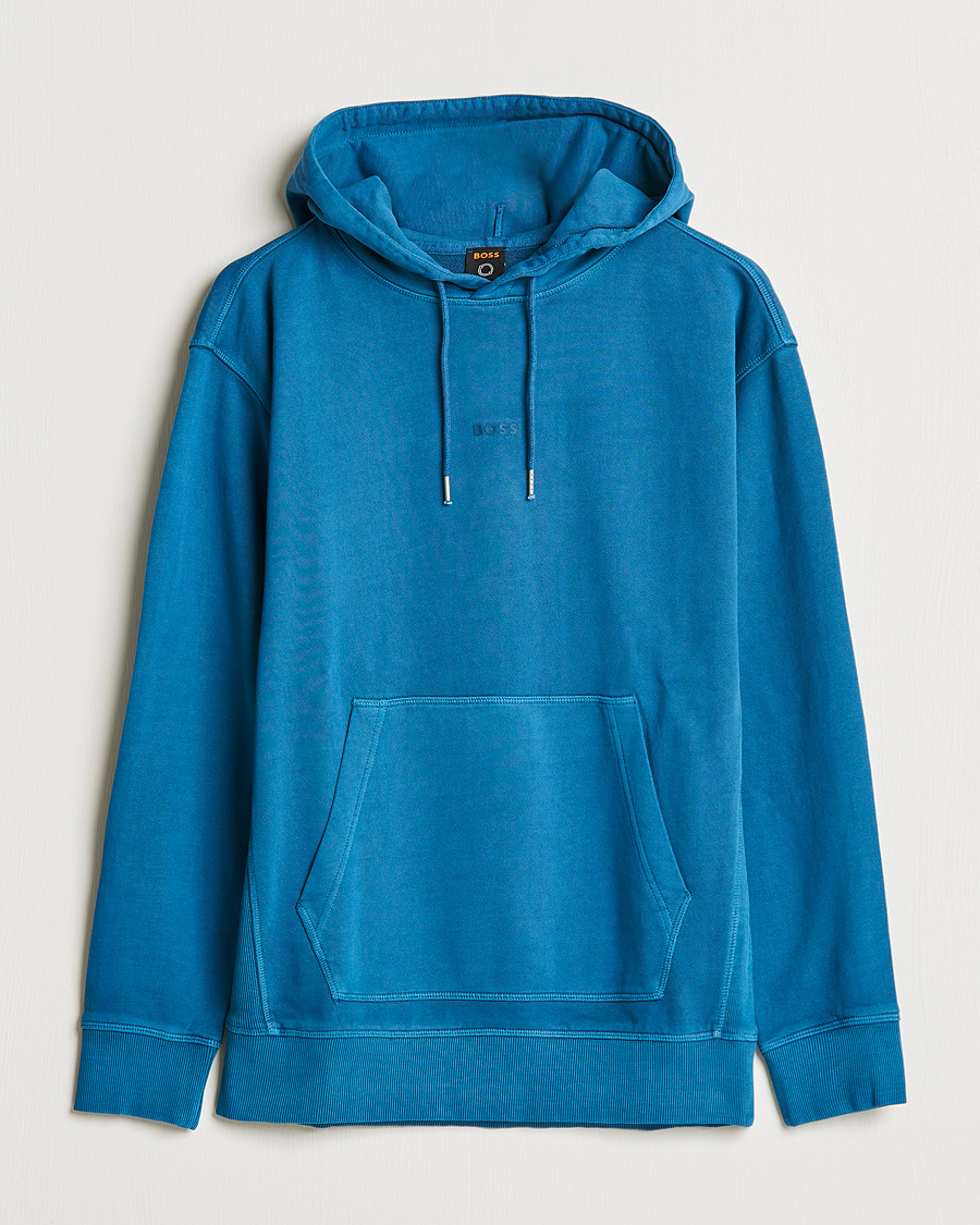Homme | Pulls Et Tricots | BOSS ORANGE | BOSS Casual Wefadehoody Hoodie Medium Blue