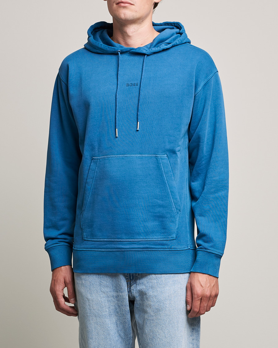 Homme | Pulls Et Tricots | BOSS ORANGE | BOSS Casual Wefadehoody Hoodie Medium Blue