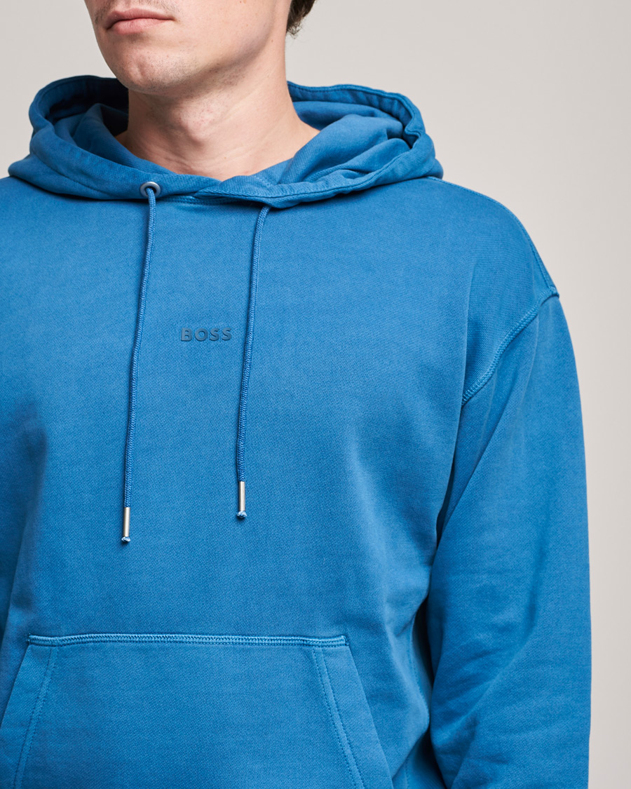 Homme | Pulls Et Tricots | BOSS ORANGE | BOSS Casual Wefadehoody Hoodie Medium Blue