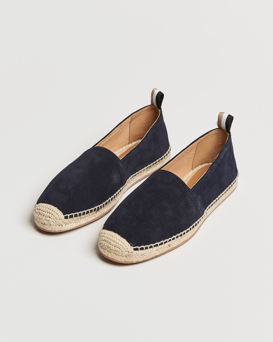 Homme | BOSS Madeira Espandrilles Dark Blue | BOSS BLACK | BOSS Madeira Espandrilles Dark Blue