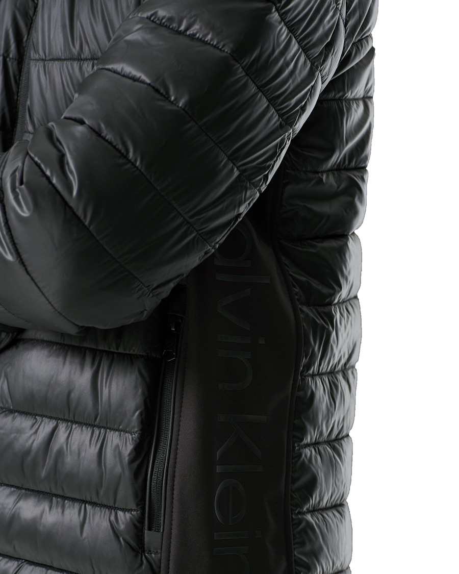 Homme | Manteaux Et Vestes | Calvin Klein | Recycled Side Logo Down Jacket Black