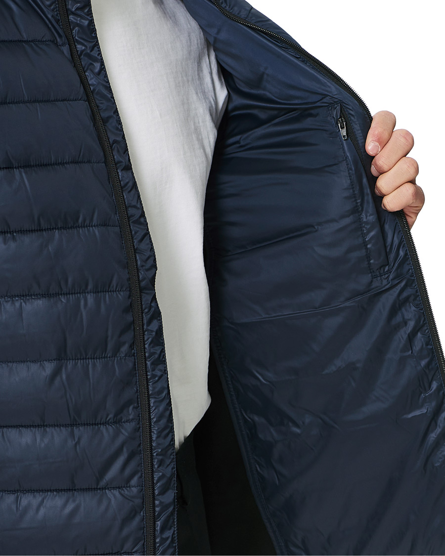 Homme | Manteaux Et Vestes | Calvin Klein | Recycled Side Logo Down Jacket Navy
