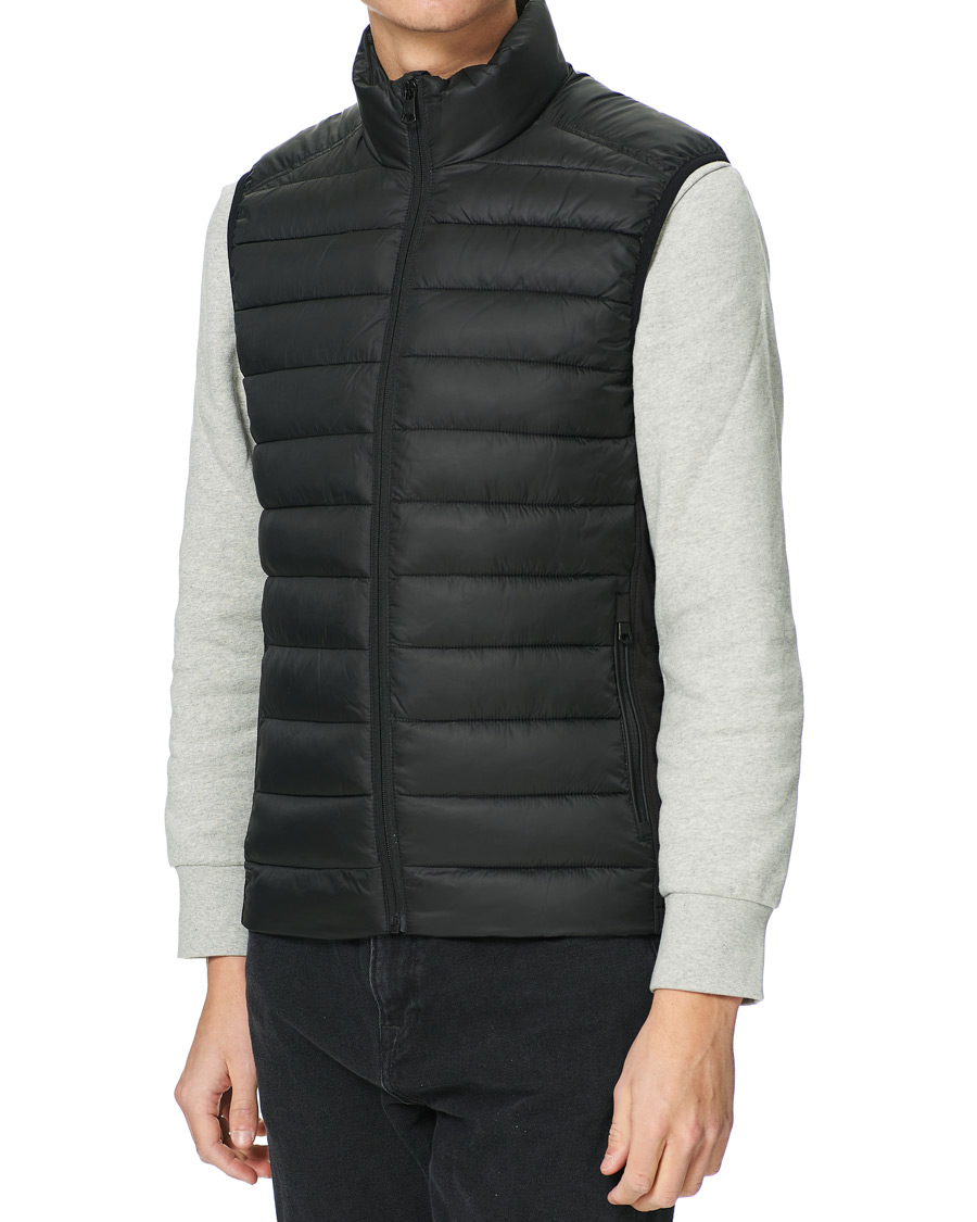 Homme | Manteaux Et Vestes | Calvin Klein | Recycled Side Logo Down Vest Black