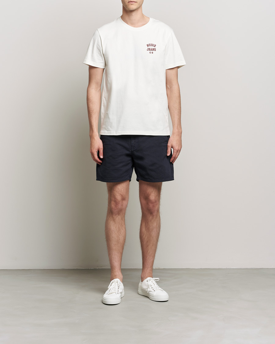Homme | Shorts | Nudie Jeans | Luke Worker Shorts Navy
