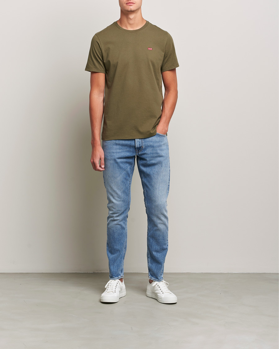 Homme | Jeans | Tiger of Sweden | Pistolero Stretch Cotton Jeans Meduim Blue