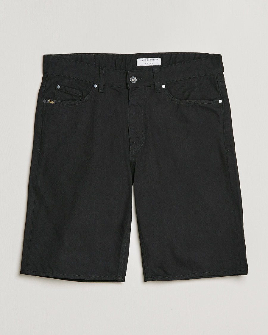 Homme | Shorts | Tiger of Sweden | Kylian Jeans Shorts Black