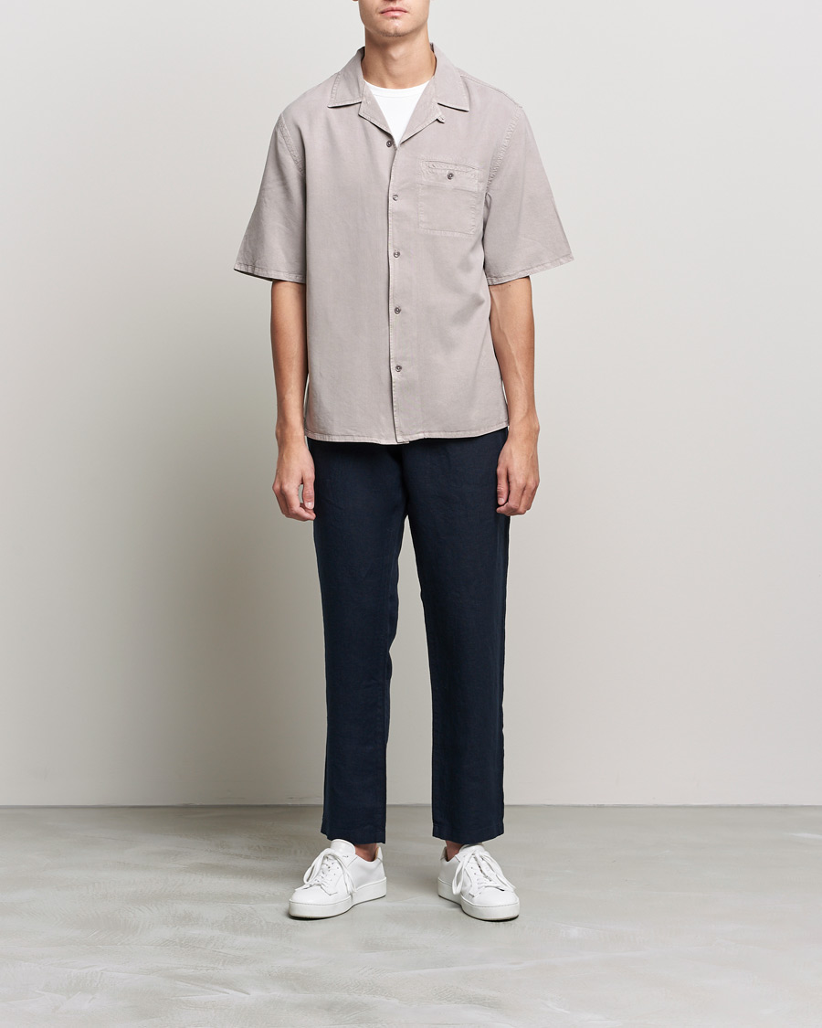 Homme | Pantalons | NN07 | Karl Linen Trousers Navy