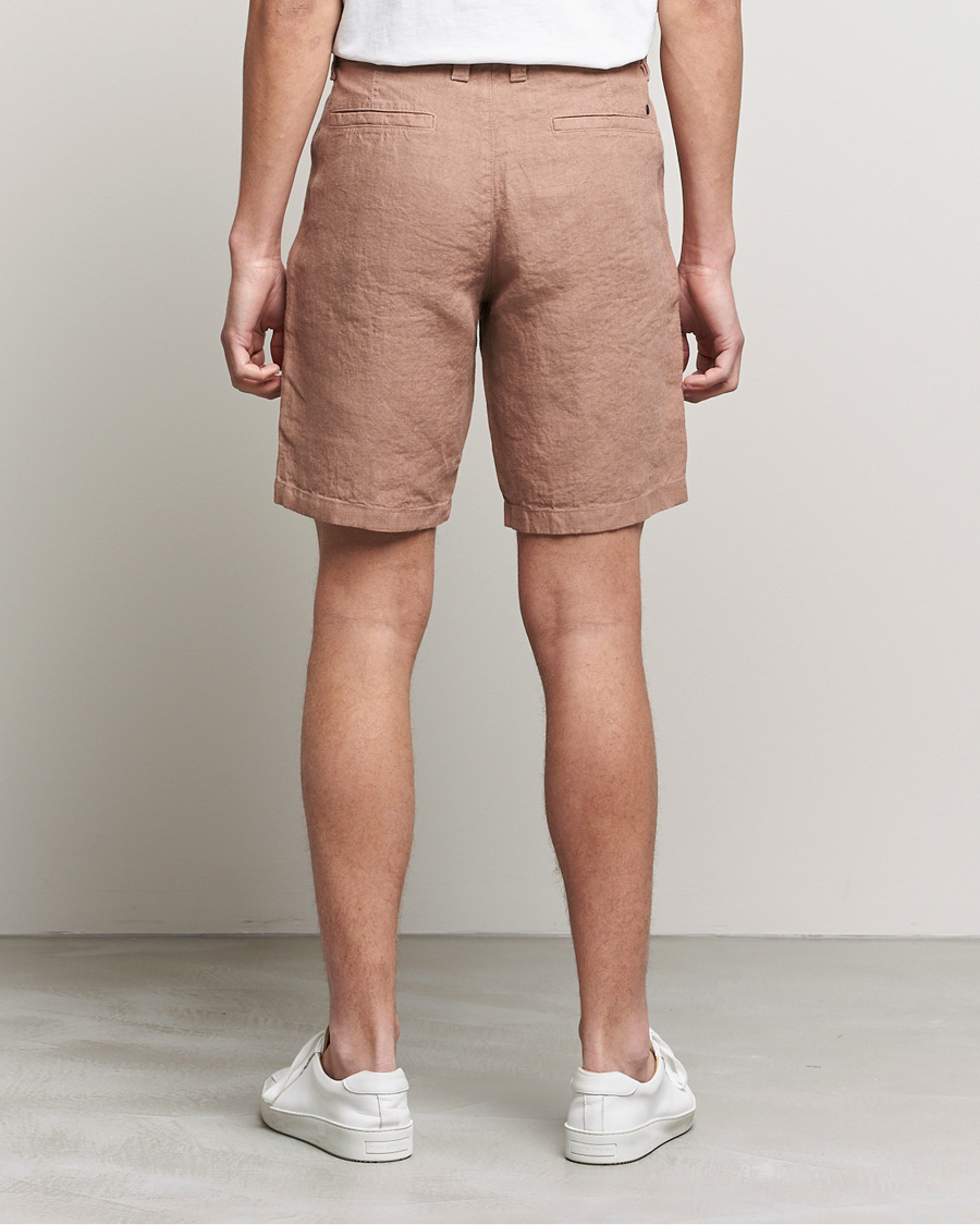 Homme | Shorts | NN07 | Crown Linen Shorts Nougat