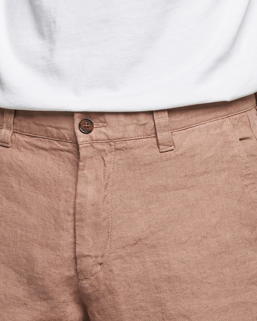 Homme | Shorts | NN07 | Crown Linen Shorts Nougat