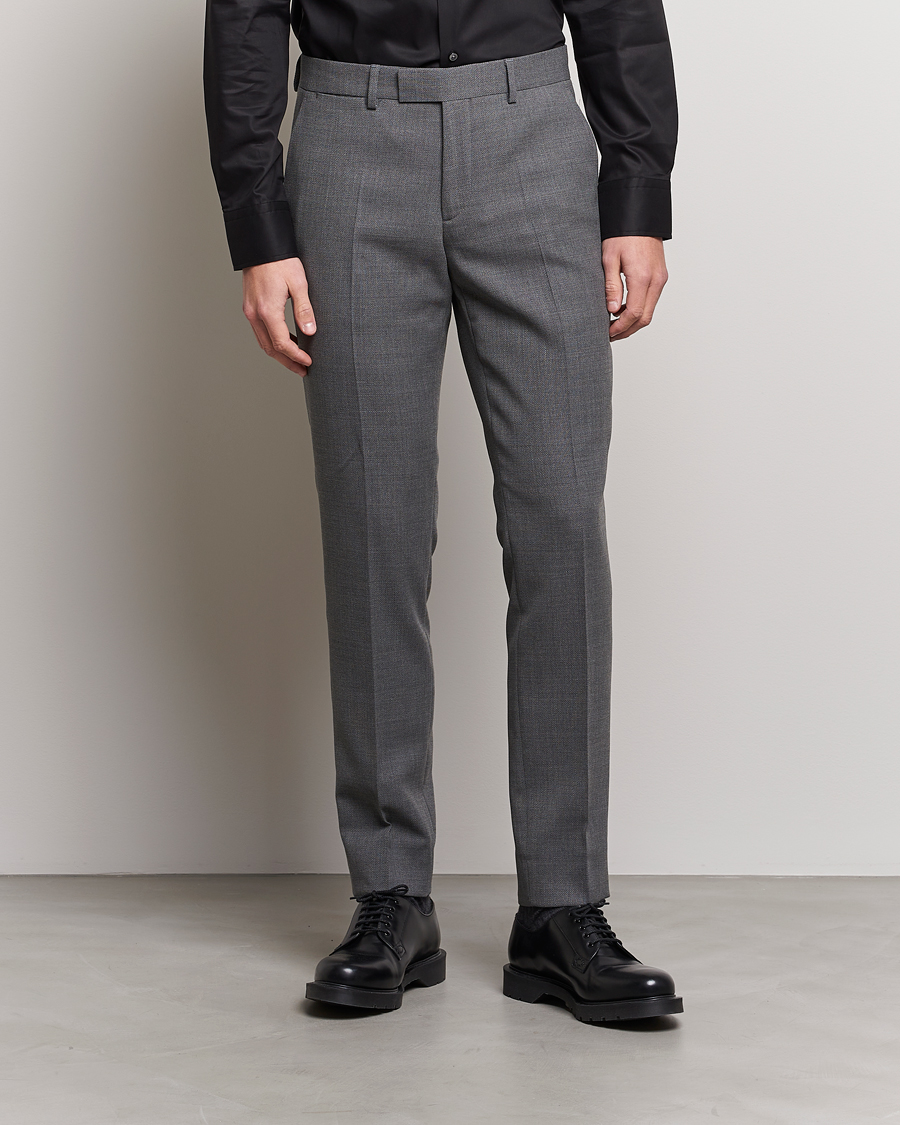 Homme | Soldes Vêtements | J.Lindeberg | Grant Active Hopsack Pants Grey Melange
