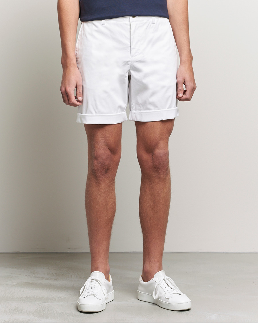 Homme | Shorts | J.Lindeberg | Nathan Super Satin Shorts White