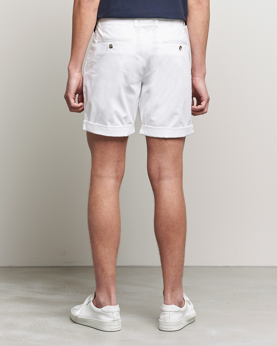 Homme | Shorts | J.Lindeberg | Nathan Super Satin Shorts White