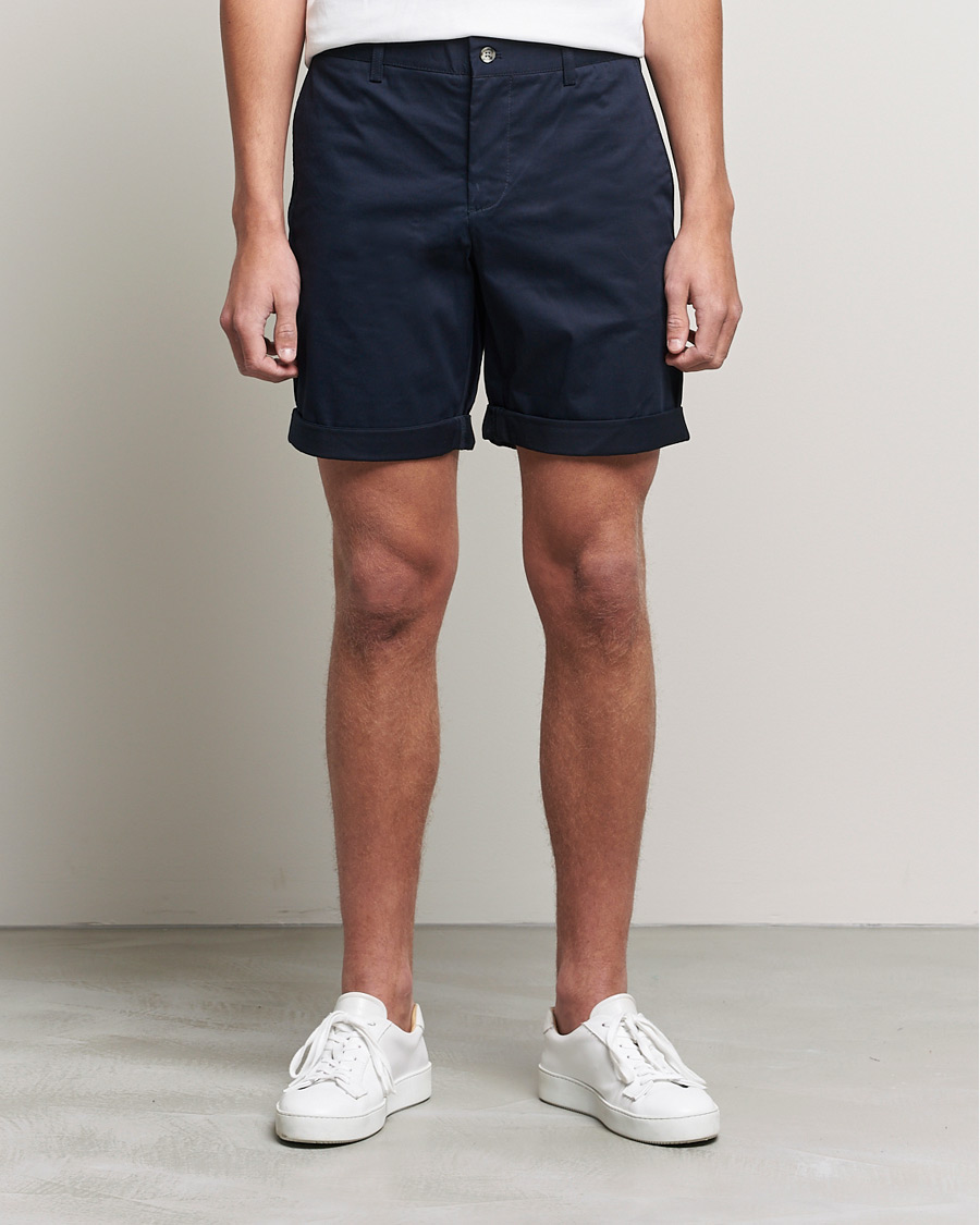 Homme | Shorts | J.Lindeberg | Nathan Super Satin Shorts Navy