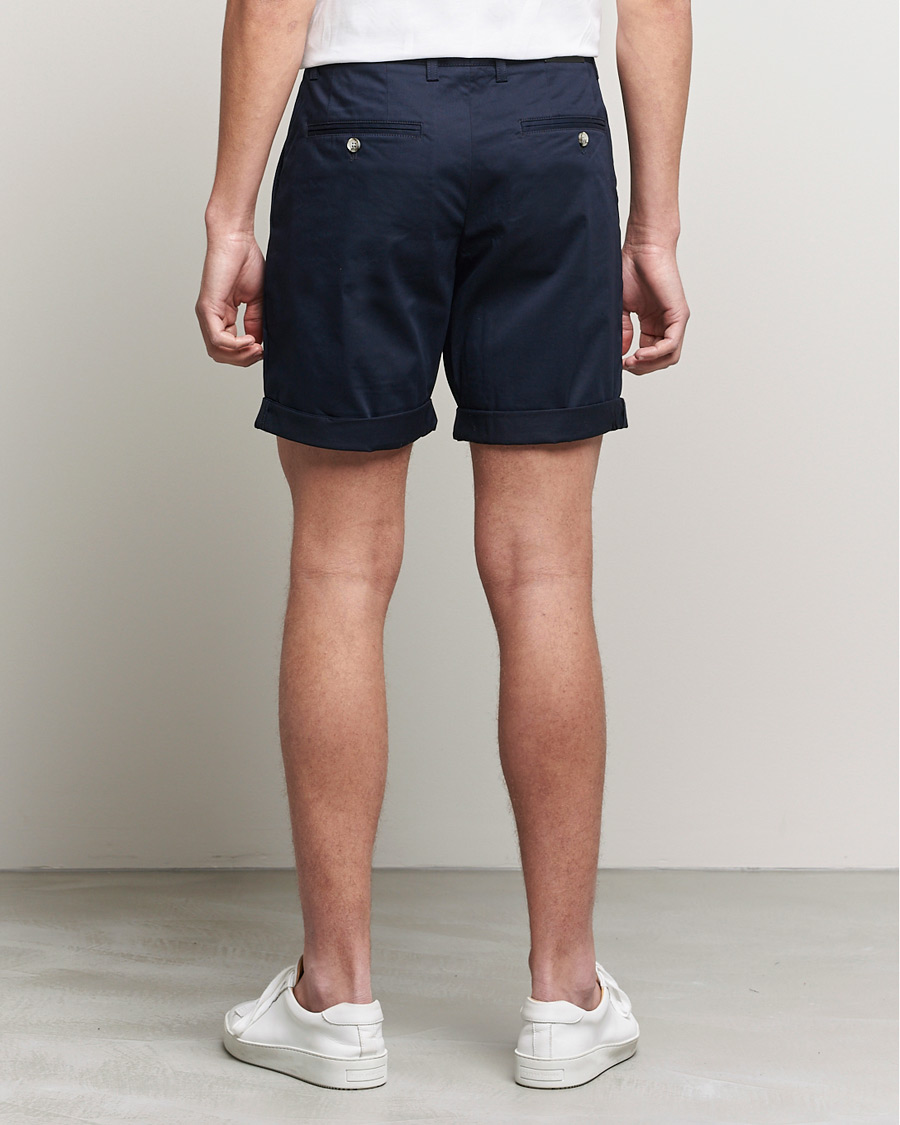Homme | Shorts | J.Lindeberg | Nathan Super Satin Shorts Navy