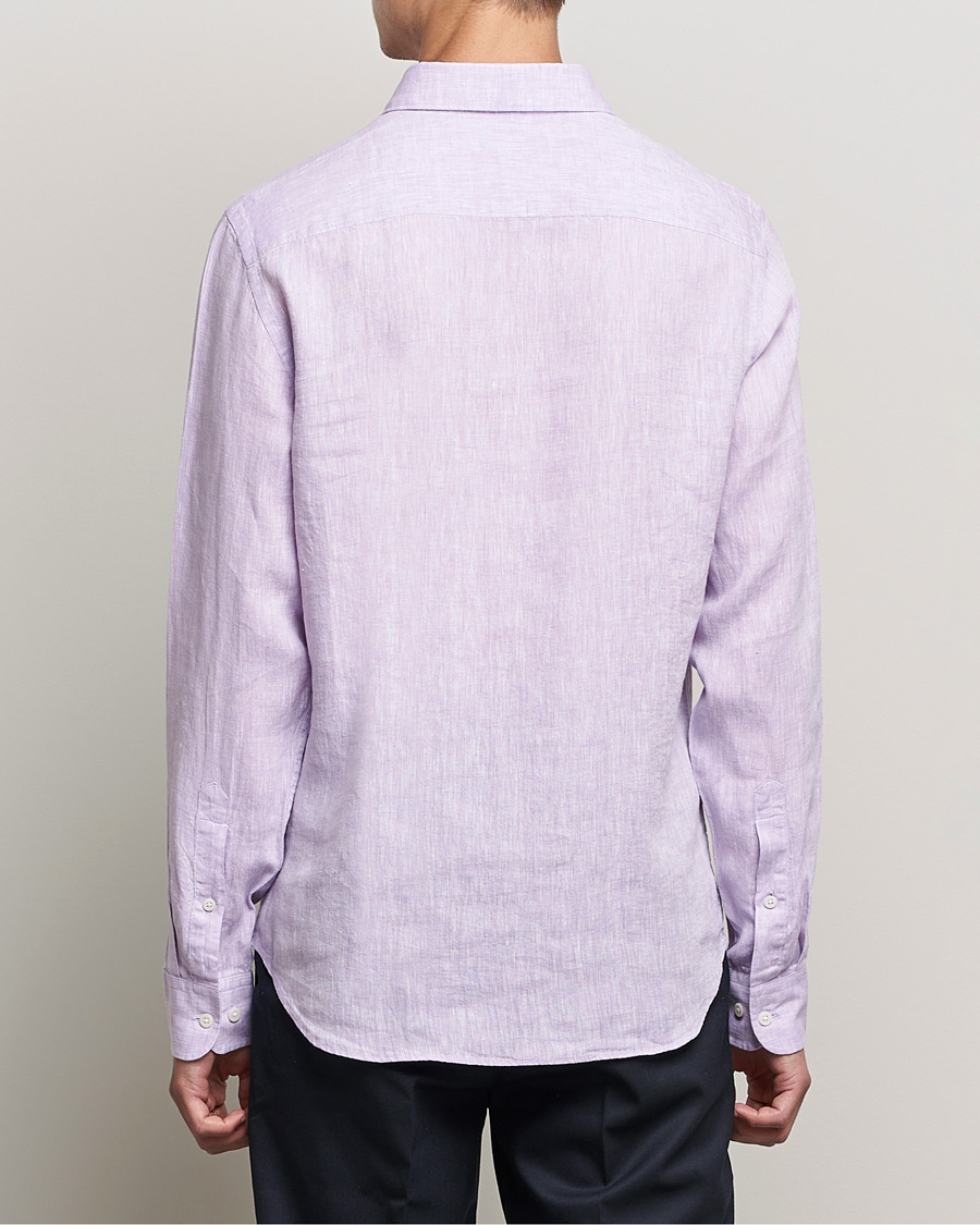 Homme | Chemises | J.Lindeberg | Linen Melange Slim Shirt Rhapsody