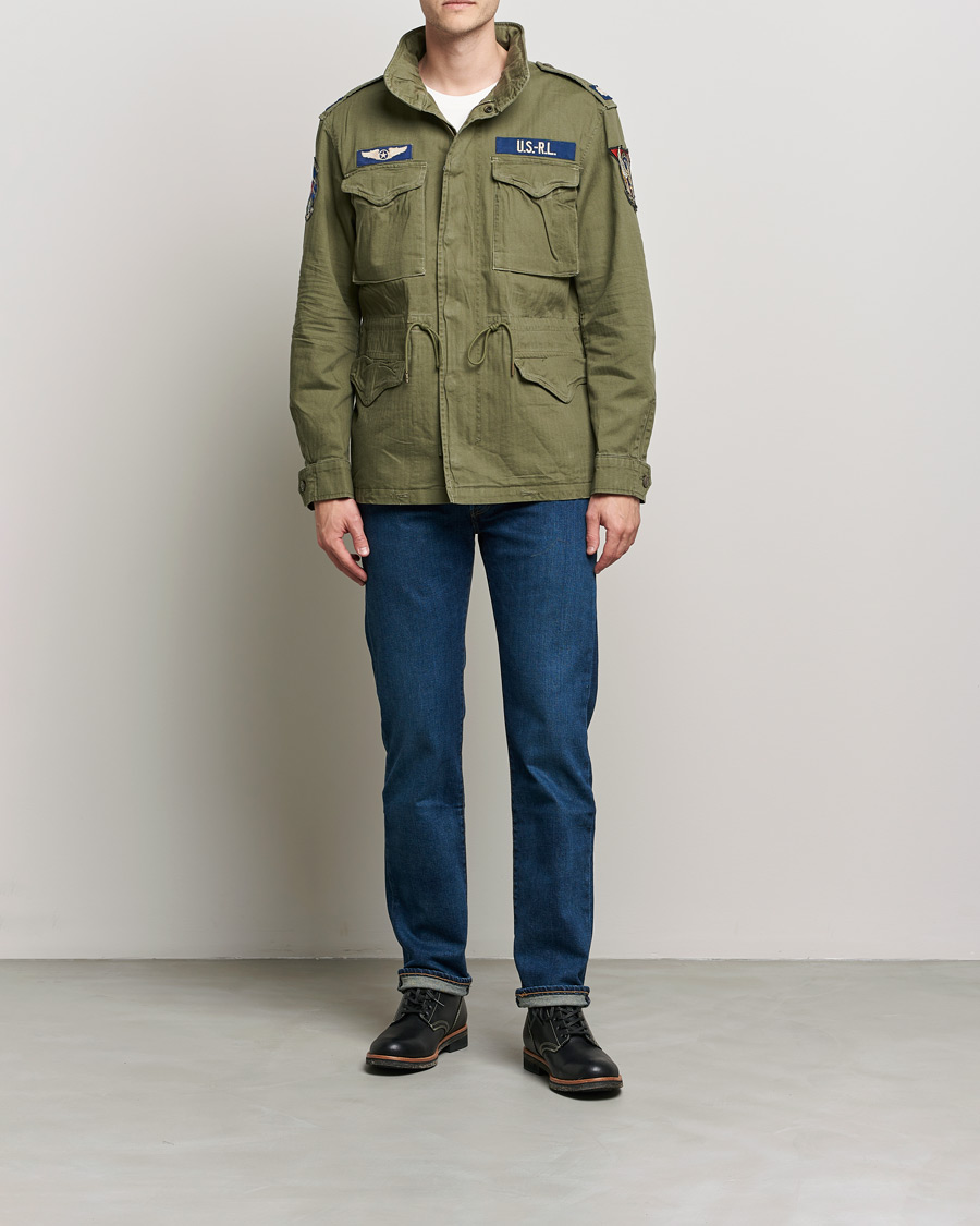 Homme | Manteaux Et Vestes | Polo Ralph Lauren | M65 Field Jacket Olive Mountain