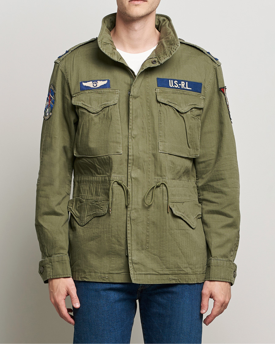 Homme | Vestes Classiques | Polo Ralph Lauren | M65 Field Jacket Olive Mountain