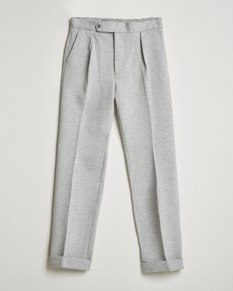 Homme | Pantalons | Polo Ralph Lauren | Brad Jersey Knitted Trousers Andover Heather