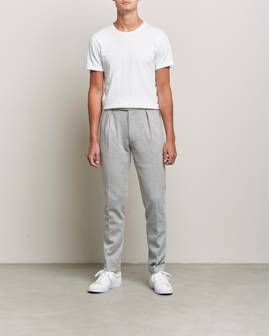 Homme | Pantalons | Polo Ralph Lauren | Brad Jersey Knitted Trousers Andover Heather