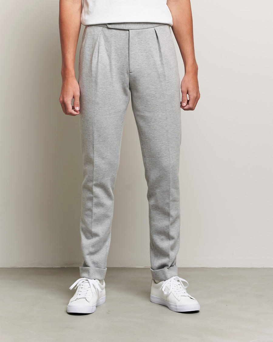 Homme | Pantalons | Polo Ralph Lauren | Brad Jersey Knitted Trousers Andover Heather