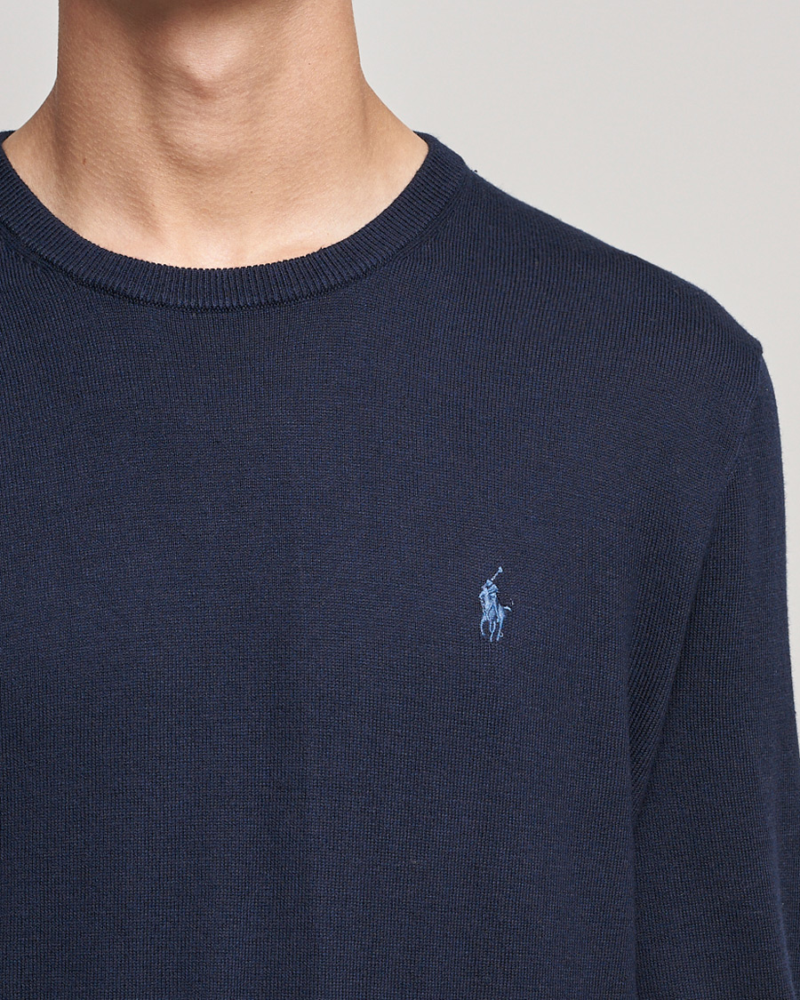 Homme | Pulls Et Tricots | Polo Ralph Lauren | Cotton/Cashmere Crew Neck Pullover Hunter Navy