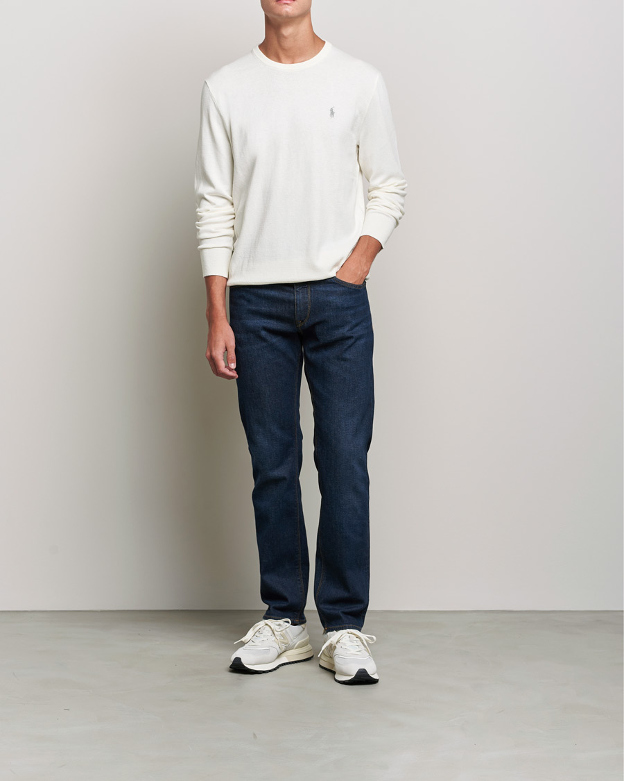 Homme | Pulls Et Tricots | Polo Ralph Lauren | Cotton/Cashmere Crew Neck Pullover Deckwash White