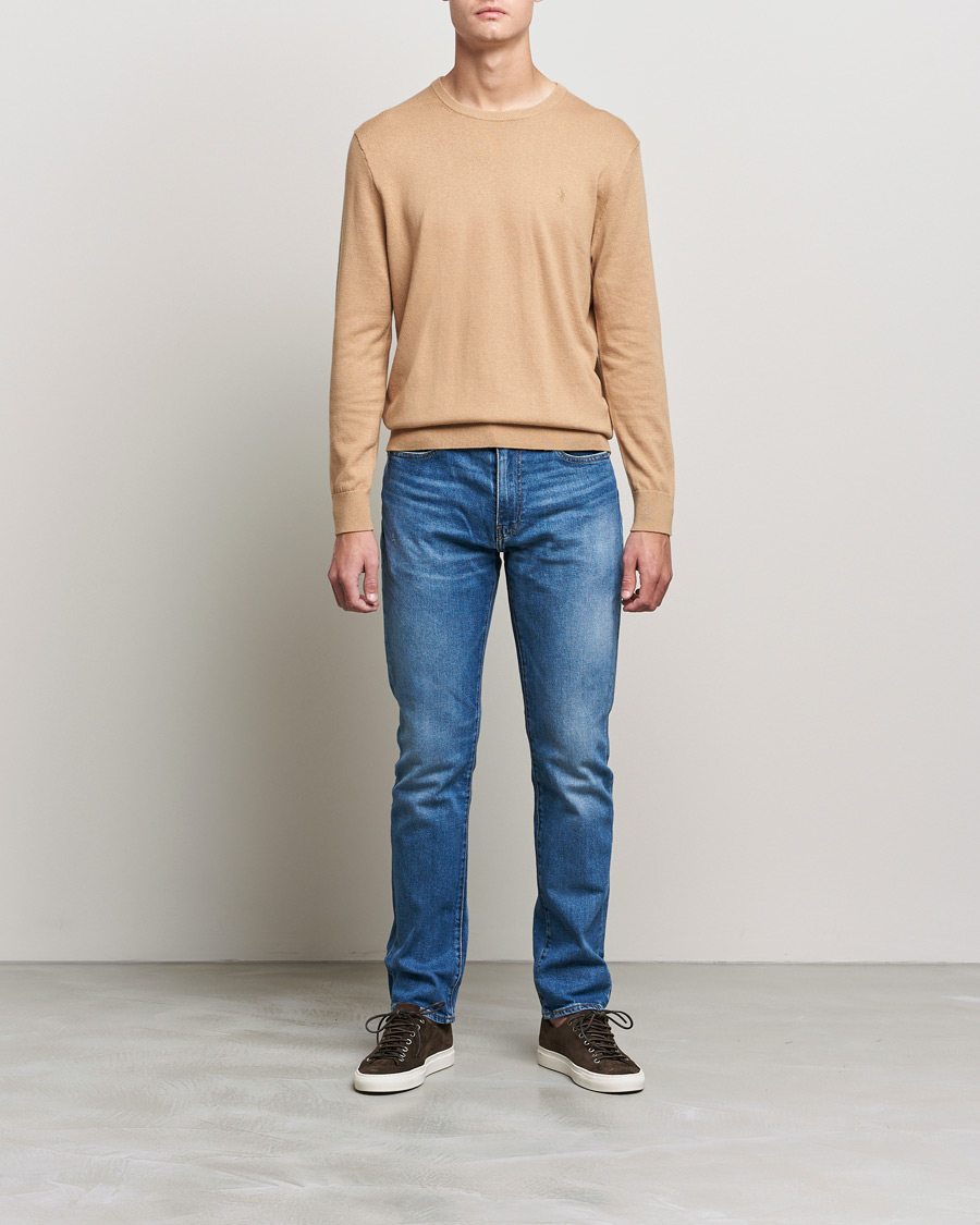 Homme | Pulls Et Tricots | Polo Ralph Lauren | Cotton/Cashmere Crew Neck Pullover Burlap Tan