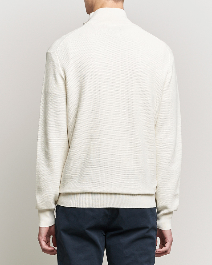 Homme | Pulls Et Tricots | Polo Ralph Lauren | Textured Half-Zip Antique Creme