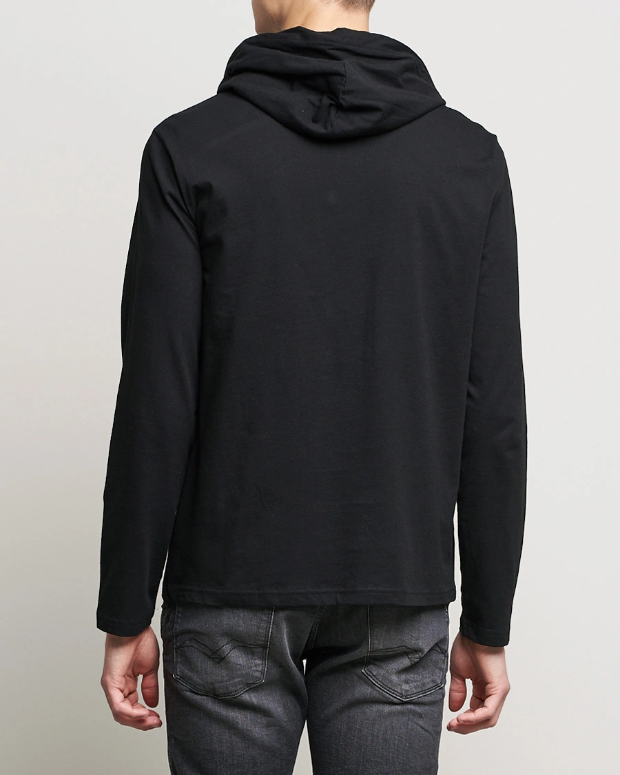 Homme | Pulls Et Tricots | Polo Ralph Lauren | Long Sleeve Hooded T-Shirt Polo Black