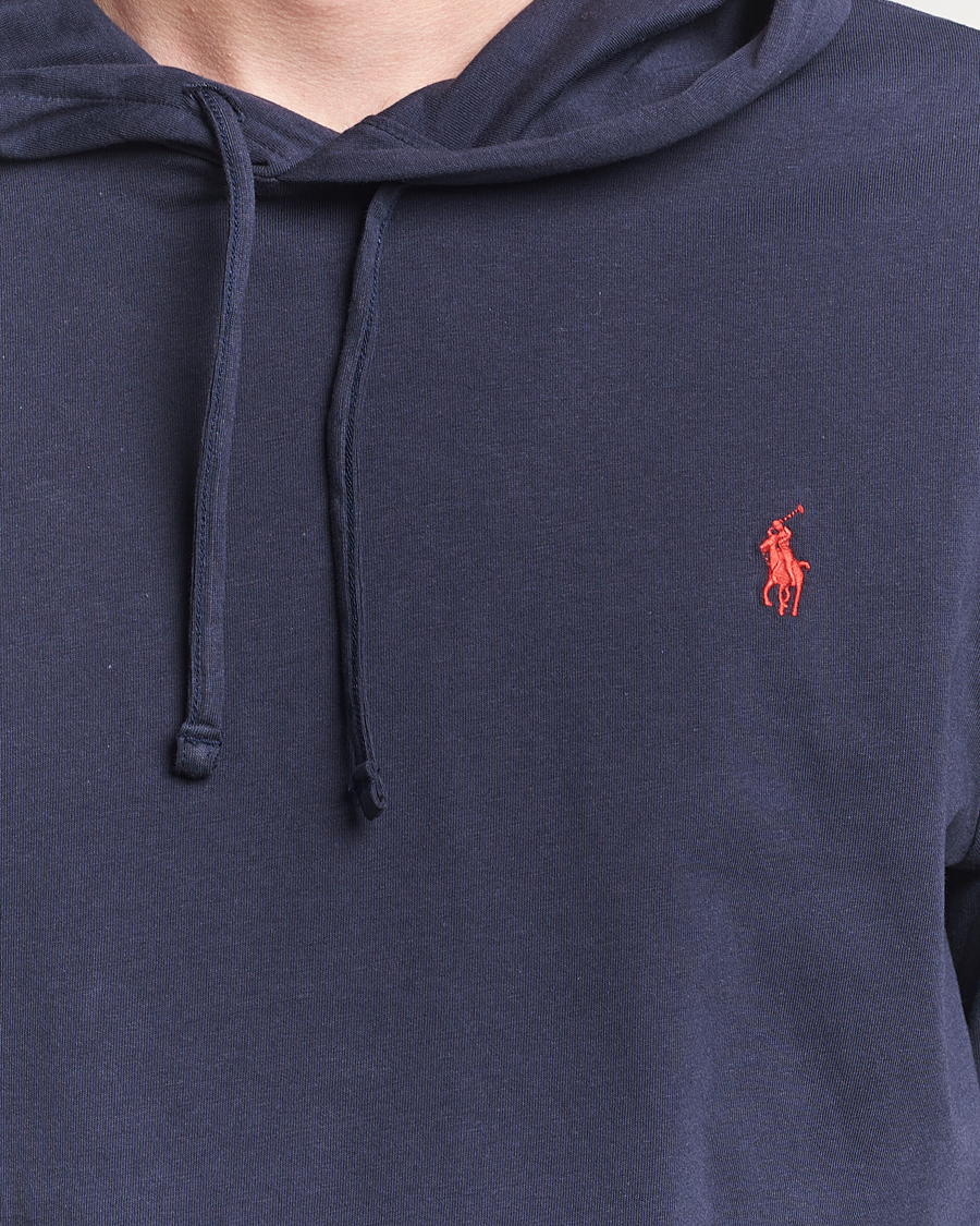 Homme | Pulls Et Tricots | Polo Ralph Lauren | Long Sleeve Hooded T-Shirt Ink