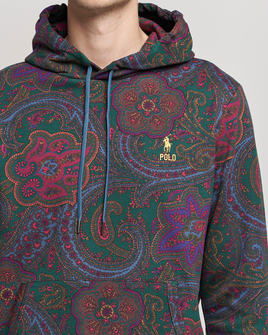 Homme | Pulls Et Tricots | Polo Ralph Lauren | Double Knit Paisley Hoodie Multi