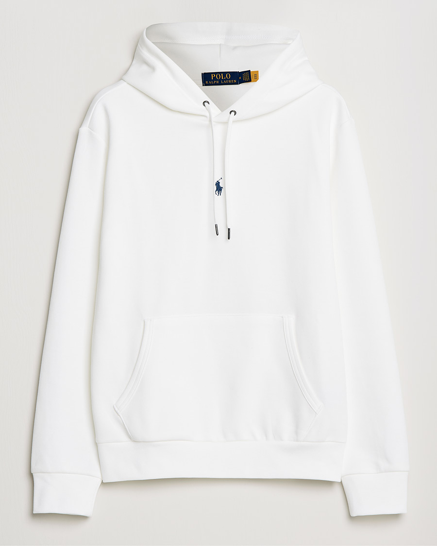 Homme | Pulls Et Tricots | Polo Ralph Lauren | Chest Logo Hoodie White