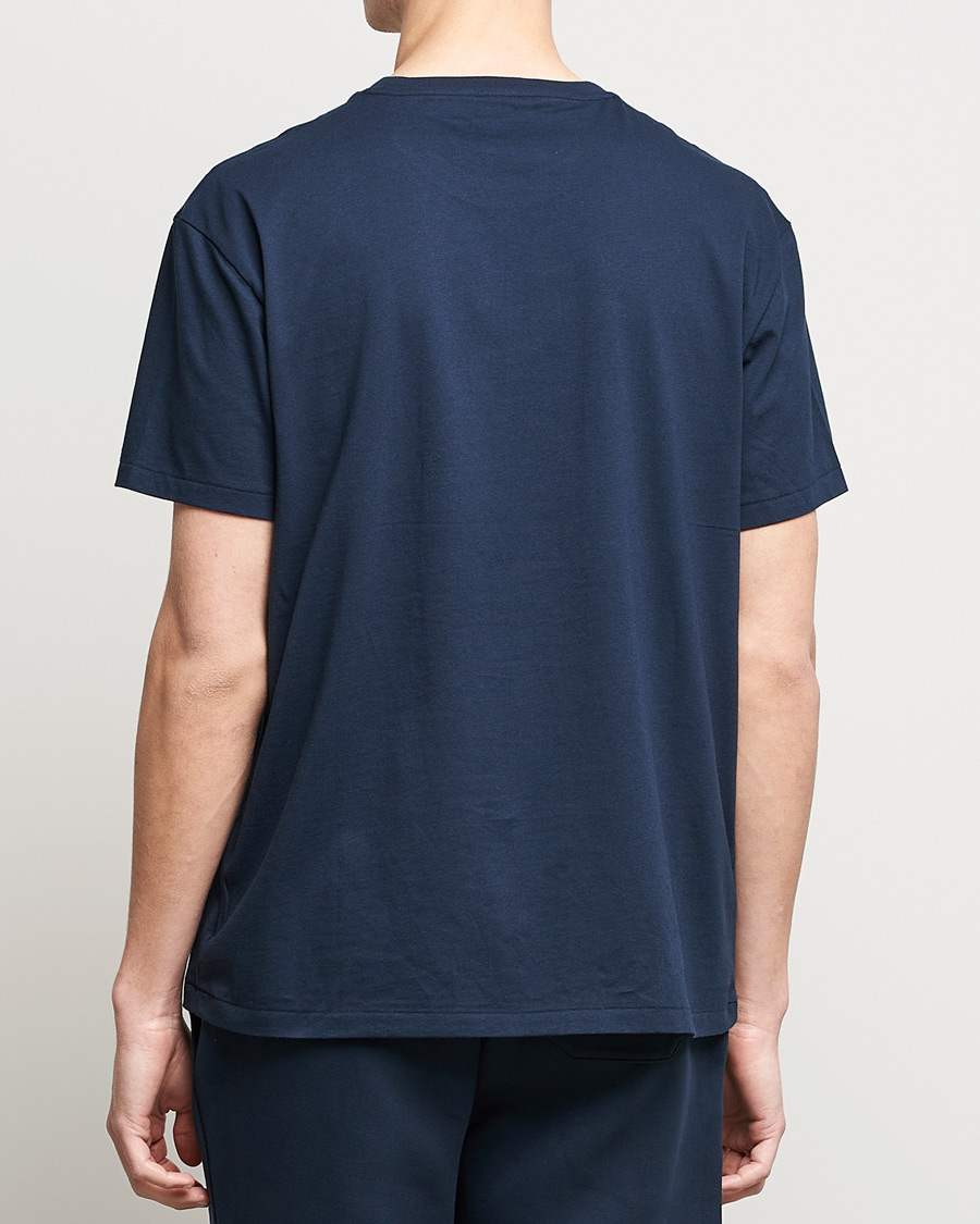 Homme | T-shirts | Polo Ralph Lauren | Paisley Retro Logo Crew Neck Tee Aviator Navy