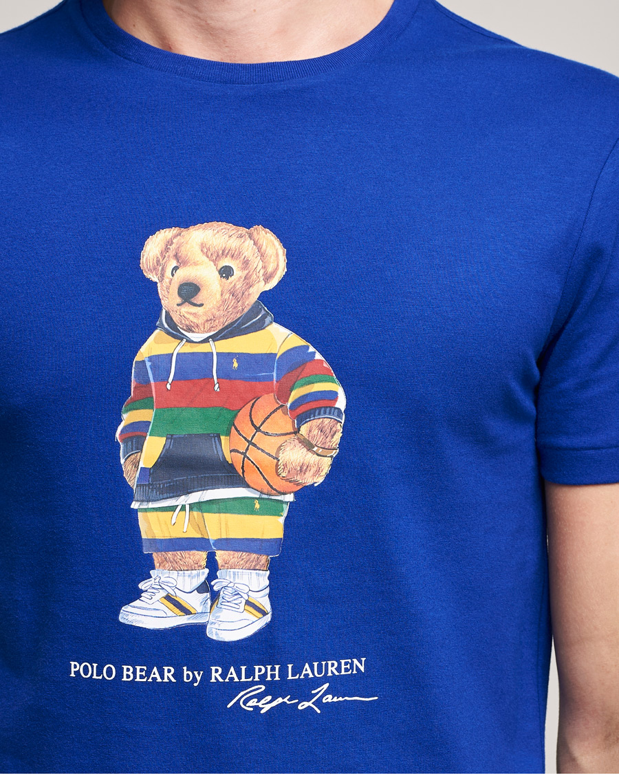 Homme | T-shirts | Polo Ralph Lauren | Printed Active Bear Crew Neck Tee Heritage Royal