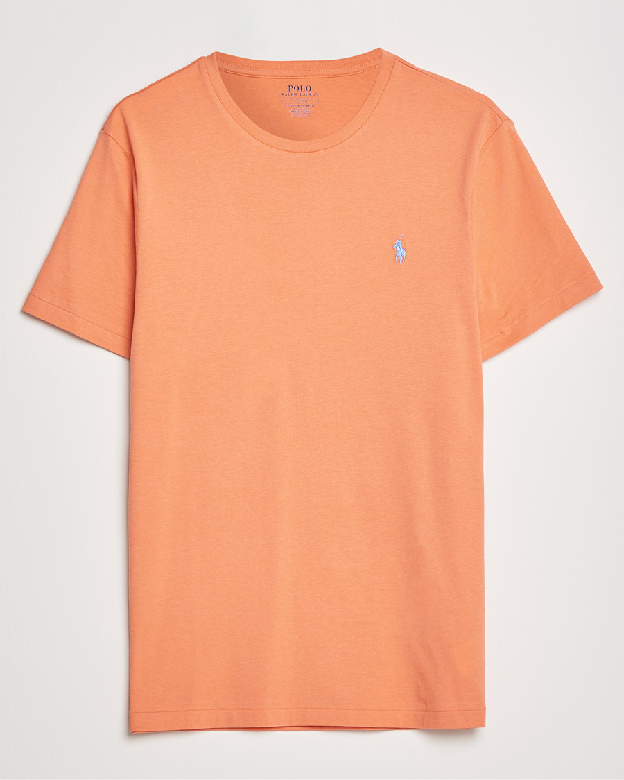 Homme | T-shirts | Polo Ralph Lauren | Crew Neck Tee Deep Mango