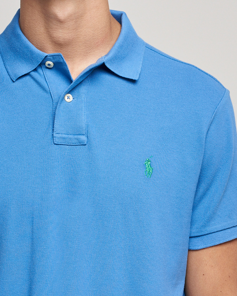 Homme | Polos | Polo Ralph Lauren | Custom Slim Fit Polo Retreat Blue
